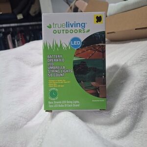 Trueliving LED Umbrella String Lights - Green